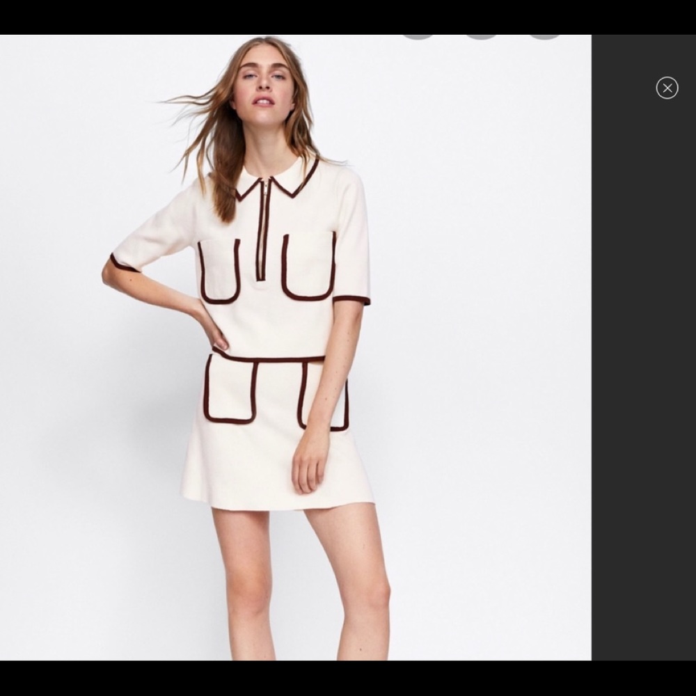 NWT Zara knitwear skirt